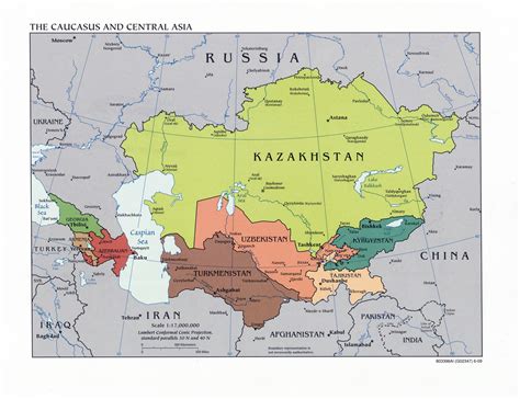 Maps of Asia and Asia countries | Political maps, Administrative and Road maps, Physical and ...