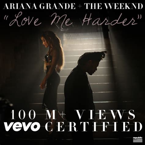 Love me harder Ariana Grande, The Weekend | Ariana grande the weeknd, Love me harder, Ariana grande