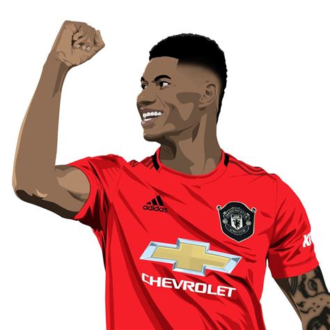 Marcus Rashford illustration