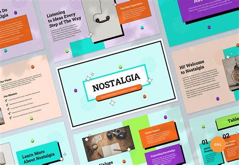 Retro Multipurpose Google Slides Presentation Template - Graphue