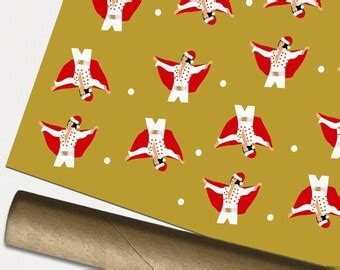 Elvis Presley Wrapping Paper - Etsy Denmark