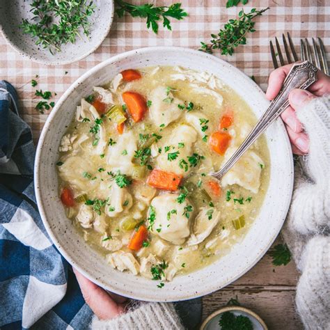 Crock Pot Chicken and Dumplings - The Seasoned Mom