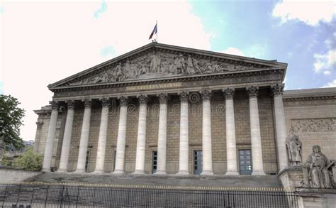 National Assembly. Paris, France Stock Image - Image of look, national ...