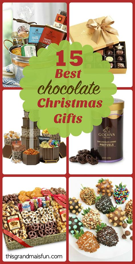 15 Best Chocolate Christmas Gifts - TGIF - This Grandma is Fun