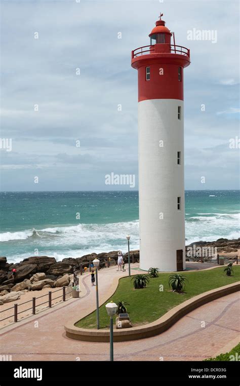 Umhlanga Lighthouse, Umhlanga, near Durban, South Africa Stock Photo - Alamy