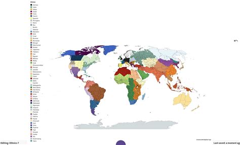 World Ethnicity Map V3 : r/mapmaking