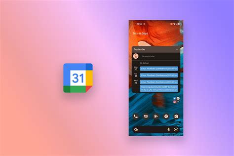 Google Calendar widgets finally get a button to quickly add events