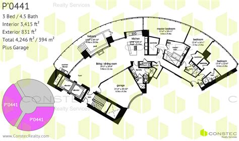 Porsche Design Tower Floor Plans