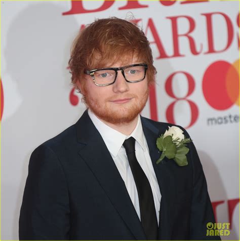 Photo: ed sheeran brit awards 2018 08 | Photo 4036757 | Just Jared