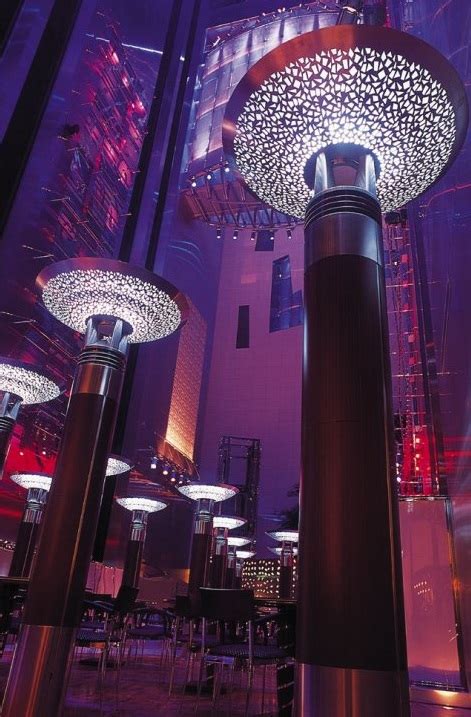 Interior of Fairmont Hotel in Dubai