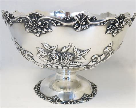 Large Antique Sterling Silver Bowl. https://estatesilver.com/index.php?route=product/product ...