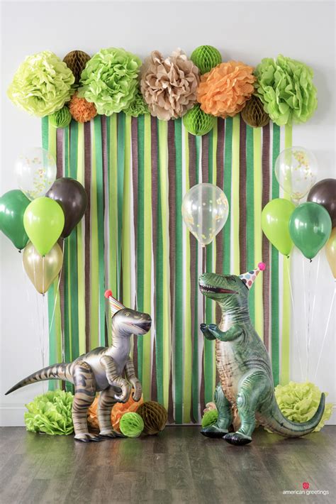 Easy Diy Dinosaur Party Decorations | Shelly Lighting