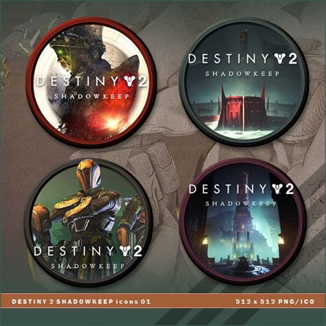 Destiny 2 Shadowkeep icons by BrokenNoah on DeviantArt