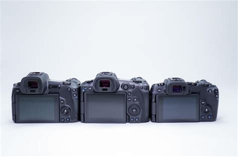 Canon EOS R vs Canon EOS R5 vs Canon EOS RP Side by Side Comparison | Canon Camera Rumors