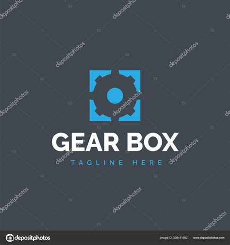 Logo Gearbox Vector Design Stock Vector by ©vectorspoint 308441692