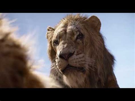 The Lion King 2019 - Mufasa's Death (English Blu-ray) - YouTube