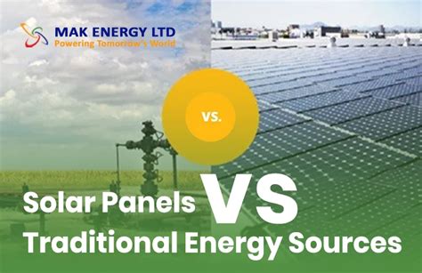 Solar Panels vs. Traditional Energy Sources in 2024 - MAK Energy Ltd - Solar PV and Thermal ...