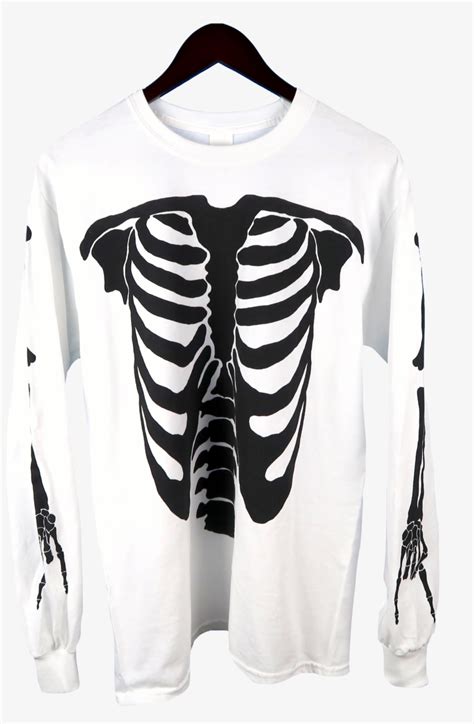 Playboi Carti Die Lit Tour Skeleton Long Sleeve - Playboi Carti Tour Merch 2018 Transparent PNG ...