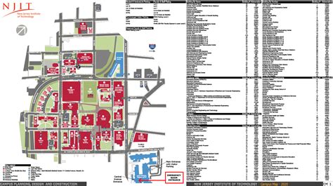 Campus & Parking Maps | New Jersey Institute of Technology