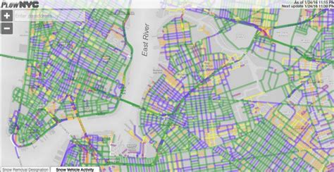 NYC street parking map - New York parking map (New York - USA)