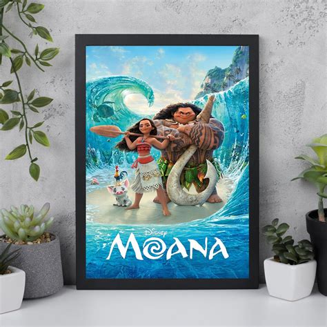 Moana Released in 2016 Movie Poster / Film Poster / Movie - Etsy