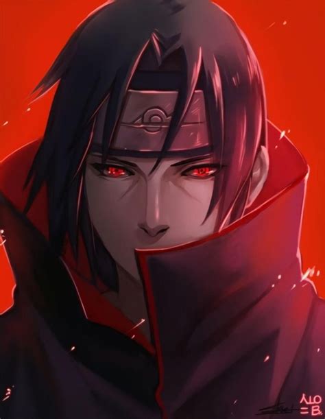 Amazing Itachi Fanart | Itachi akatsuki, Itachi mangekyou sharingan, Itachi uchiha