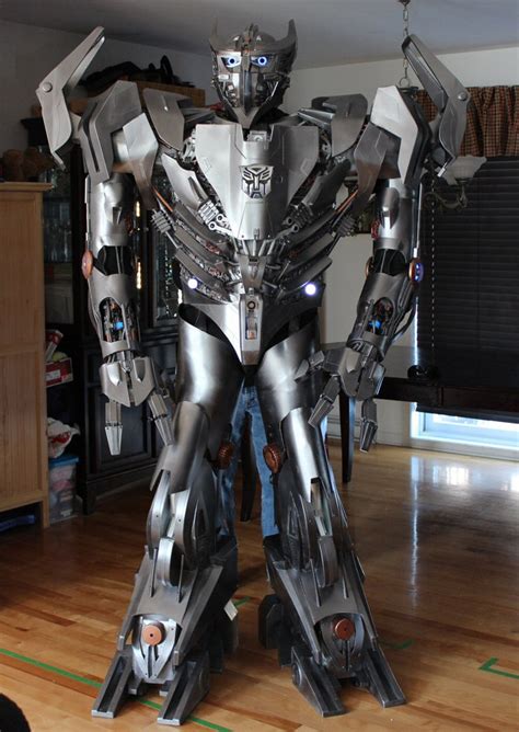 Robotically cool Transformer costume