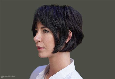 64 Chic Short Bob Haircuts with Bangs