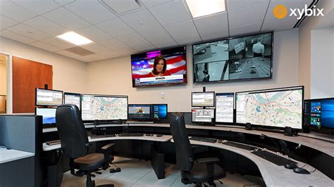 Englewood Police Department Photos | Xybix Desks for 911 Dispatch