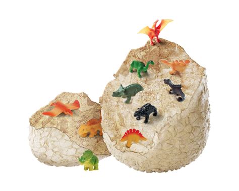 Buy Jumbo Dino Egg Easter Activity - Unearth 12 Unique Large Surprise Dinosaurs in One Giant ...