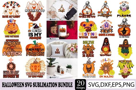 Halloween SVG Sublimation Bundle Bundle · Creative Fabrica