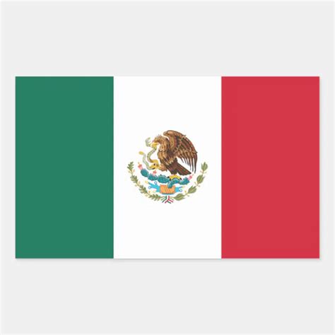 Mexican flag Stickers | Zazzle