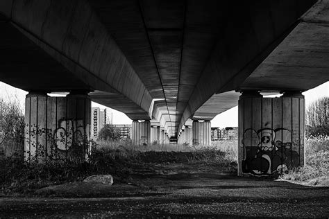 Under the Overpass | A view under a road bridge over the riv… | Tim Mertens | Flickr