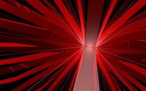 3D Red Art Lines HD Abstract Wallpapers | HD Wallpapers | ID #69743