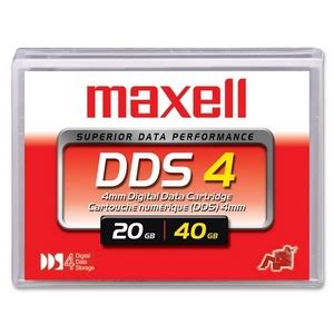 Maxell 4mm DDS-4 20/40GB Data Tape Cartridge - 200028