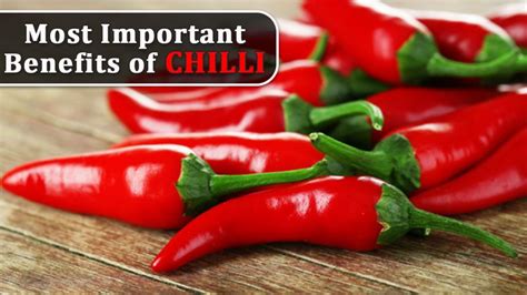 Most Important Benefits of Chilli - The Urban Crews