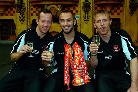 Blackpool FC players and fans celebrate 2010 promotion win - LancsLive