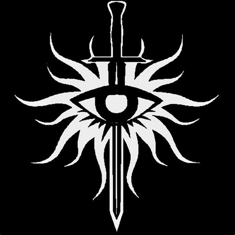 Dragon Age Inquisition Logo Vinyl Decal