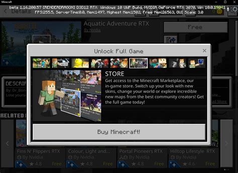 Can't download Minecraft RTX Maps : r/xboxinsiders