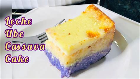 3-Layer Ube Cassava Cake I Ube Cassava Cake with Leche Flan I Lutong ...