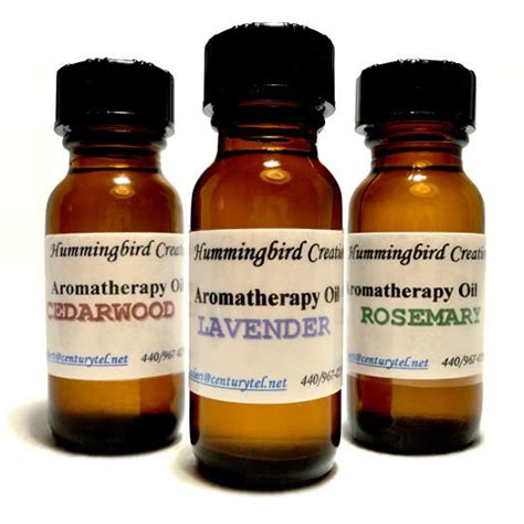 Aromatherapy Essential Oils - Hummingbird Creations