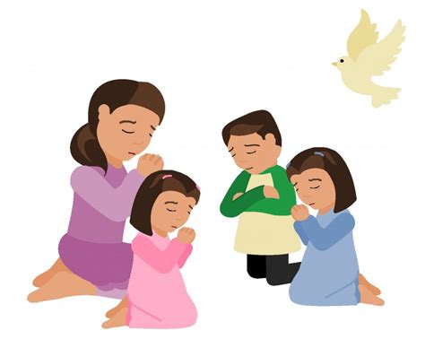 Children Praying Clipart: Inspiring Images for Spiritual Growth