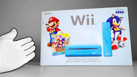 The Nintendo Wii Console Unboxing (Mario & Sonic London 2012 Olympics) - YouTube