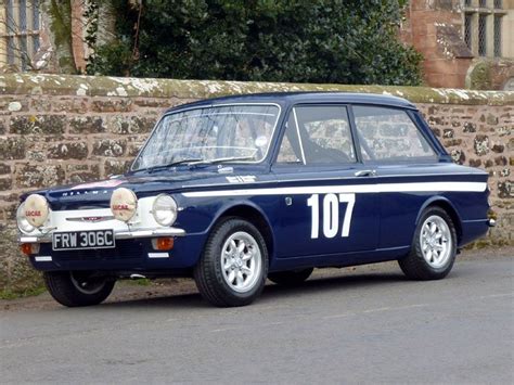 Hillman Imp Works Rally Car (1965) | Classic racing cars, British cars, Rally car