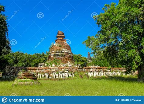 Historical Park of Siam in Thailand Stock Photo - Image of autthaya, siam: 211438410