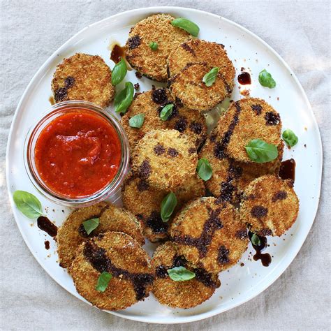 Baked Breaded Eggplant Recipe | EatingWell