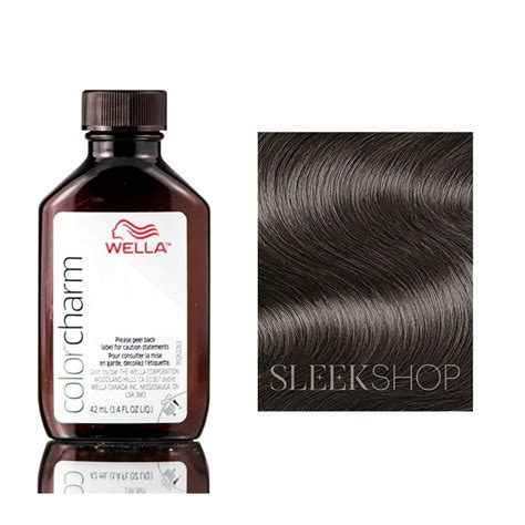 Wella - Wella Color Charm Liquid Haircolor 3n/311 Dark Brown, 1.4 oz ...