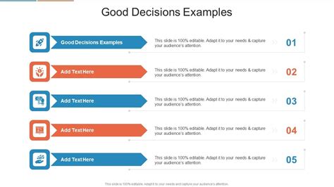 Good Decisions Examples In Powerpoint And Google Slides Cpb