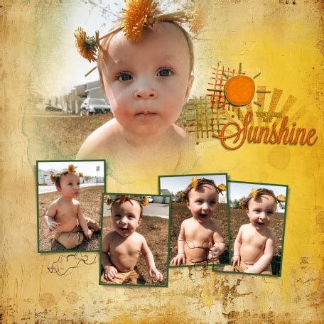 You are My Sunshine by Carolyn Guidry | DigitalScrapbook.com Digital Scrapbooking
