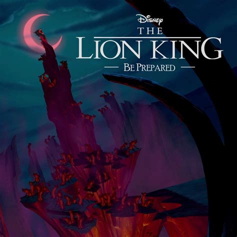 For the song "Be Prepared" from The Lion King Rights go to Disney | Be prepared lion king, Album ...